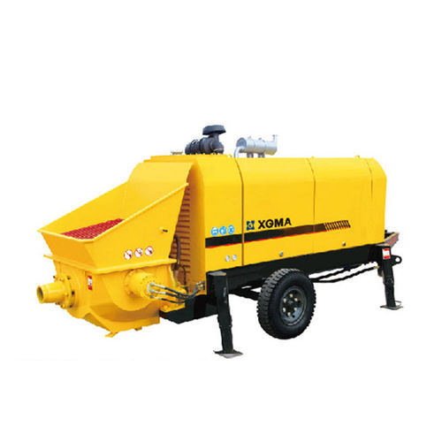 Бетононасос на прицепе - HBT60S series  - Xiamen XGMA Machinery Co., Ltd - для строительства / электрический