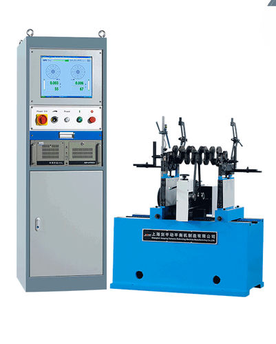 Горизонтальный стабилизатор - PHQ-50 - Shanghai Jianping Dynamic Balancing Machine - динамический / с ременной передачей / для вентилятора