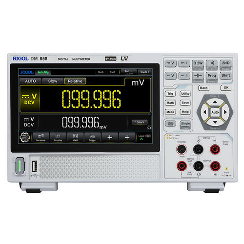 Цифровой мультиметр - DM858 Series - Rigol Technologies EU GmbH - настольный / 1000 В / 3 A