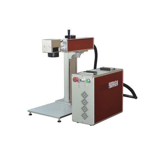 Маркировочная машина лазер Nd-YAG - SW-FLM10P, SW-FLM20P, SW-FLM30P, SW-FLM50P - Shenzhen Superwave Laser Technology Co.,Ltd - для металла / для пластмассы / настольная