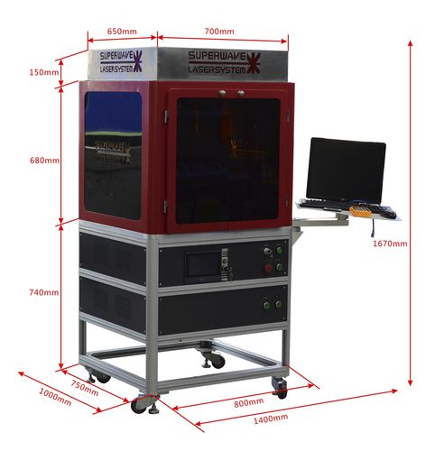 Станок для резки волоконный лазер - Shenzhen Superwave Laser Technology Co.,Ltd - для стали / для листа / ЧПУ