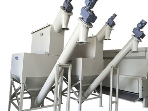 Винтовой грохот - HSF - Shanghai Haibar Mechanical Engineering Co.,Ltd - для очистки отработанной воды