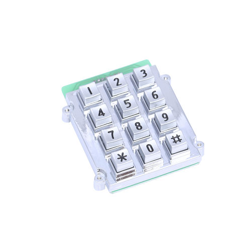 Цифровая клавиатура 12 клавиш - CT-KPZ01-12-RM - NingBo ChenTe electronics Technologies Co.,Ltd - 16 клавиш / встраиваемая / из цинка