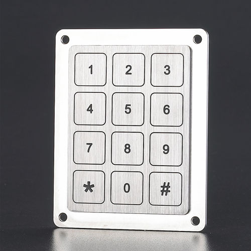 Цифровая клавиатура 12 клавиш - CT-KPA19-12-RM - NingBo ChenTe electronics Technologies Co.,Ltd - 16 клавиш / 20 клавиш / 4 клавиши