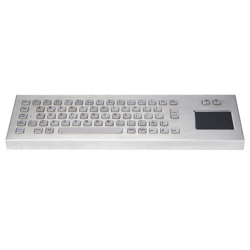 Клавиатура из матового алюминия - CT-KB08-65-DT - NingBo ChenTe electronics Technologies Co.,Ltd - для письменного стола / с механическими клавишами / 2 клавиши мыши