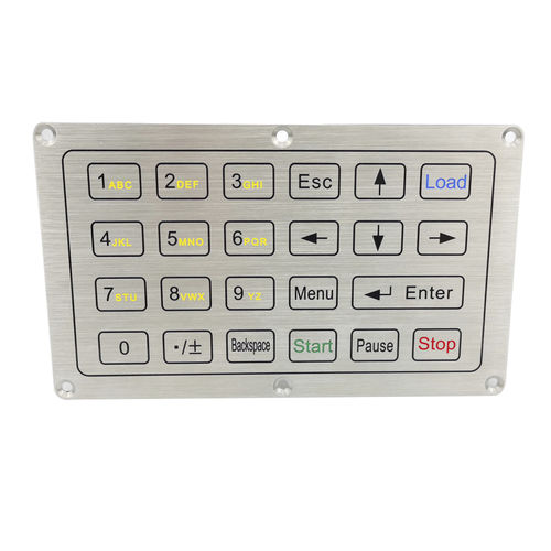 Встраиваемая клавиатура - CT-KPS25-24-RM - NingBo ChenTe electronics Technologies Co.,Ltd - пьезоэлектрическая / 24 клавиши / с сенсорной панелью
