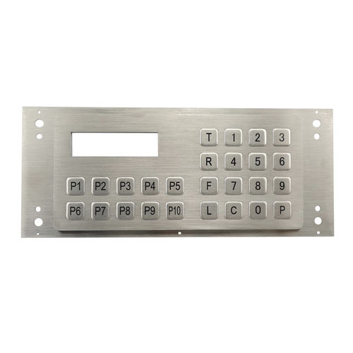 Цифровая клавиатура для топливоподкачивающего насоса - CT-KPS26-26-RM - NingBo ChenTe electronics Technologies Co.,Ltd - 26 клавиш / встраиваемая / из нержавеющей стали
