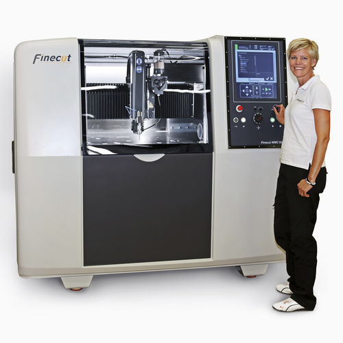 Станок для резки микроабразивной струей воды - Finecut™ WMC 500 II - Finepart Sweden AB - для резины / для металла / для дерева