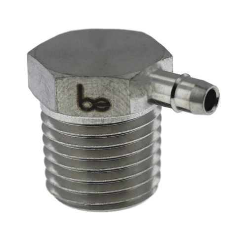 Гидравлический фитинг - MPAL-8 - Beswick Engineering Co, Inc. - пневматический / резьбовой / рифленый