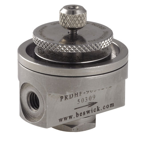 Регулятор давления большой расход - PRDHF-.N - Beswick Engineering Co, Inc. - для воды / для сжатого воздуха / для газа