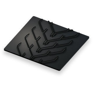 Конвейерная лента непрерывного действия - Chevron™ - DUNLOP INDUSTRIAL BELTS - из каучука / шевронная / для пищевой промышленности