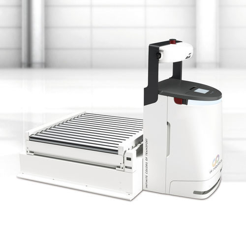 AMR с рольгангом - VARIO MOVE CT - ek robotics GmbH - транспортный / электрический