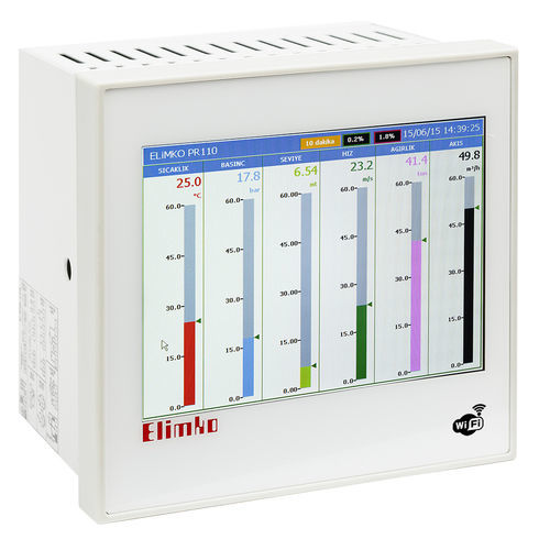 Регистратор без бумаги - E-PR-110 series - Elimko Elektronik Imalat ve Kontrol - цифровой / для измерения температуры / давления