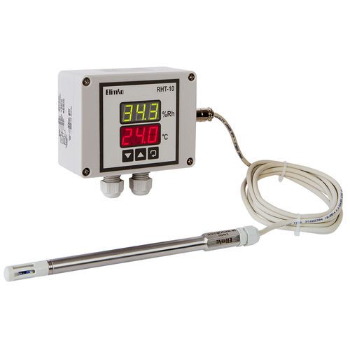 Относительный датчик влажности и температуры - E-RHT-10 series - Elimko Elektronik Imalat ve Kontrol - для монтажа в стену / 4-20 мА / RS-485