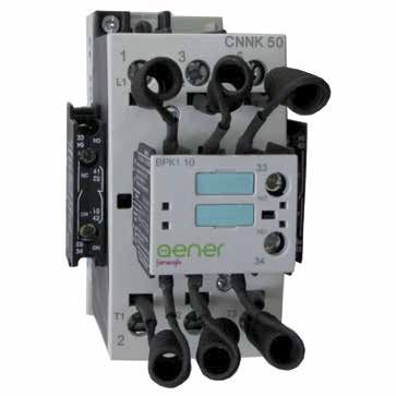 Контактор для управления конденсатором - CNNK series - AENER ENERGIA - на DIN-рейке