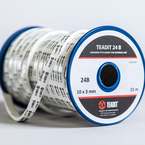 Уплотнитель из ПТФЭ - 24 B - Teadit - из ПТФЭ / установленный на фланце / для промышленности