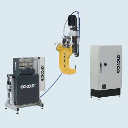 Электрическая клепающая машина - ECKOLD technics GmbH & Co. KG - самопрокалывающаяся / с сервоприводом