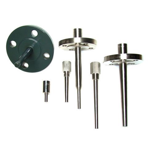 Наконечник с фланцем - T-WELL - Alf-Sensor - фиксированный / из нержавеющей стали / для термопары
