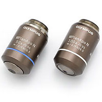 Объектив для микроскопа с постоянным фокусным расстоянием - MPLAPON - Evident - Olympus Scientific Solutions - для контроля / для микроскопии / апохроматический