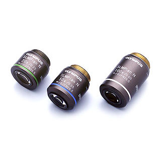 Объектив для микроскопа для контроля - SLMPLN series - Evident - Olympus Scientific Solutions - плоский ахроматический