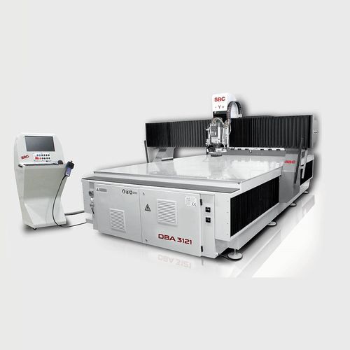 Станок для обрезки профилей ЧПУ - DBA - SBC AUTOMATION - 3 оси / с одним шпинделем / для дерева