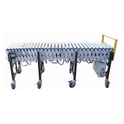 Роликовый конвейер - ERC4M/D  - ZHEJIANG BROTHER PACKING MACHINERY CO.,LTD - горизонтальный / транспортный / раздвижной