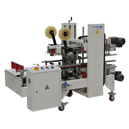 Машина для запечатывания коробок с двойными клапанами - AS723  - ZHEJIANG BROTHER PACKING MACHINERY CO.,LTD - клейкая лента