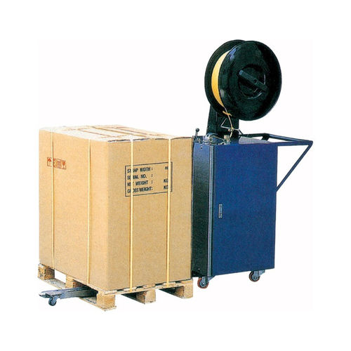 Полуавтоматическая обвязочная машина - DBA-130A  - ZHEJIANG BROTHER PACKING MACHINERY CO.,LTD - для поддонов / вертикальная