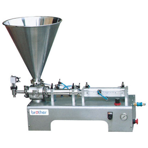 Полуавтоматическая наполнительная машина - DGF  - ZHEJIANG BROTHER PACKING MACHINERY CO.,LTD - для бутылок / поршневая