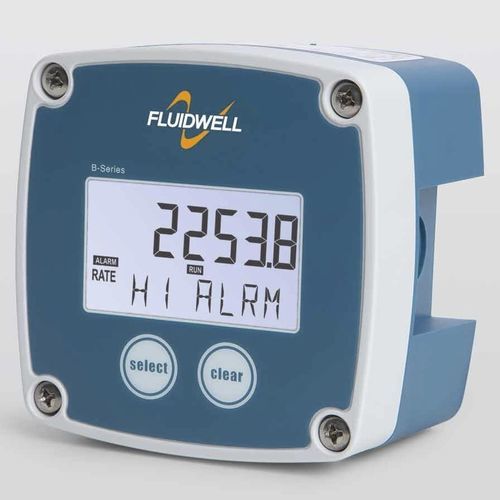 Суммирующий счетчик скорости работы - B-Alert - Fluidwell bv - расхода / со светодиодным индикатором / для установки на панель