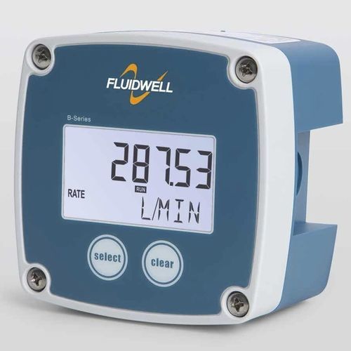 Суммирующий счетчик скорости работы - B-Connected - Fluidwell bv - расхода / аналоговый / со светодиодным индикатором