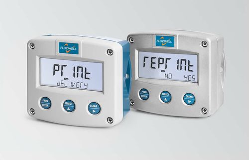 Суммирующий счетчик скорости работы - F119 - Fluidwell bv - расхода / с аналоговым выходом / суммирующий счетчик