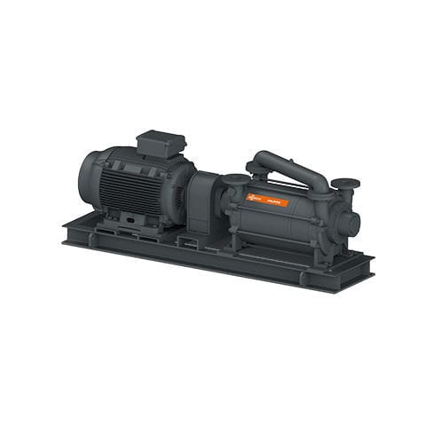 Водокольцевой вакуумный насос - Dolphin LB 1207 A - Busch Vacuum Solutions - со смазкой / двухуровневый / компрессор