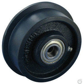 Колесо моноблок - RG 75/ 30/4K-S - Rollentechnik vom Stein GmbH - из чугуна / подшипника / c валиком