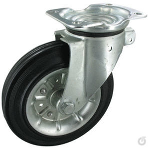Поворотный ролик - GRB NL 4/200/50R - Rollentechnik vom Stein GmbH - со стержнем / двойной / из стали