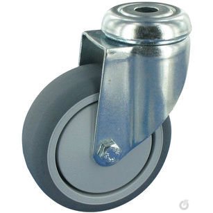 Поворотный ролик - GEP NRA 0/50/18K - Rollentechnik vom Stein GmbH - со стержнем / не оставляющий следов / из стали