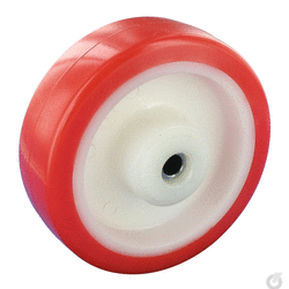 Колесо с бандажом - PKR 80/33/1R - Rollentechnik vom Stein GmbH - из полиуретана / шор А / не оставляющее следов