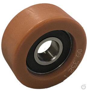 Свободный конвейерный ролик - TPU 50/15/2K 6002ZZ - Rollentechnik vom Stein GmbH - из полиэтилена