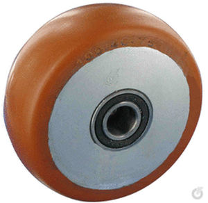 Колесо с бандажом - PEV 80/30-55/2K - Rollentechnik vom Stein GmbH - из полиуретана / шариковое / шор А