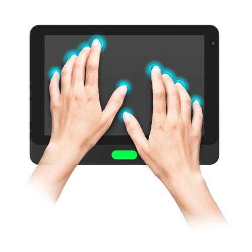 Панельный ПК ЖК-монитор - TD-1050 PRO - Qbic Technology - с мультисенсорным экраном / 10,1" / Arm® Cortex®-A53 Quad-core