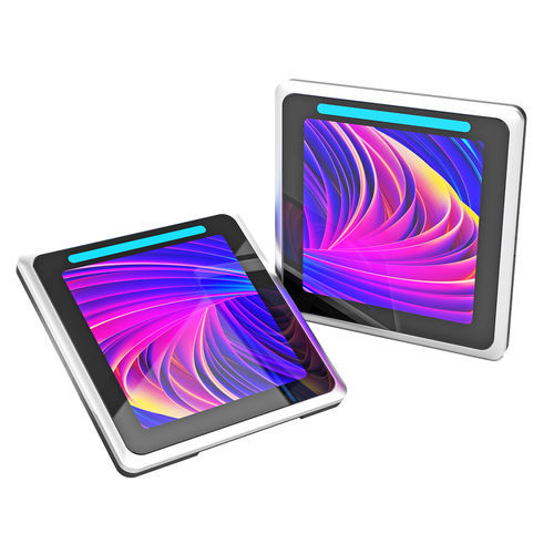 Информационное табло LCD - TD-0360 BookBuddy - Qbic Technology - с мультисенсорным экраном / 480x480 / информационное