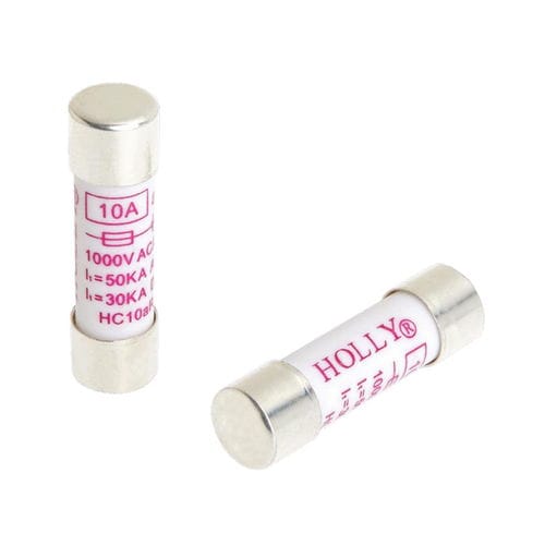 Цилиндрический предохранитель - HC10aR-C series - Holly/Hollyfuse/Hollyland - Класс aR / постоянный ток / низкого напряжения