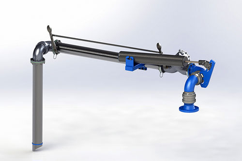 Стендер для загрузки для передачи жидкостей - LA110 series - Zipfluid srl - верхняя загрузка