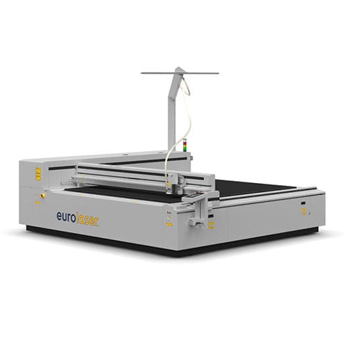 Станок для резки CO2-лазер - 2XL-3200 - eurolaser GmbH - для текстиля / для пластиковых материалов / для акрила