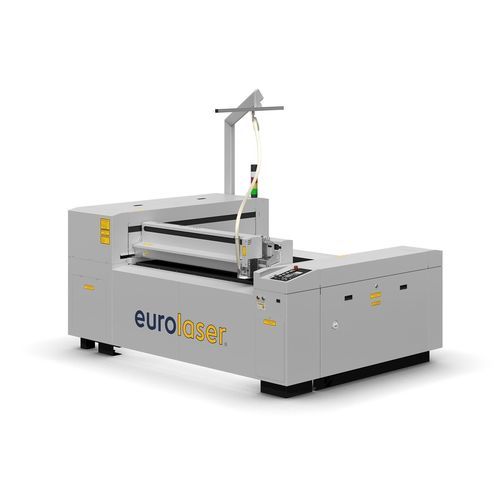 Станок для резки CO2-лазер - eurolaser M-1200 - eurolaser GmbH - для пластиковых материалов / для дерева / для тканей