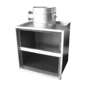 Осевой вентилятор - PR / RM-NCD series - ALNOR Ventilation Systems - выпуска / камера статического давления