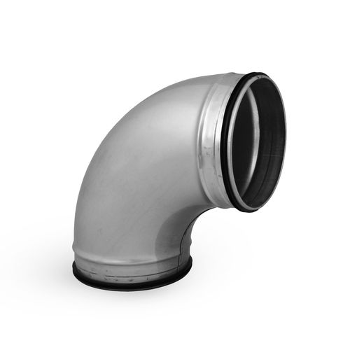 Гидравлический фитинг - BP series - ALNOR Ventilation Systems - раструбный / изогнутый / из алюминия