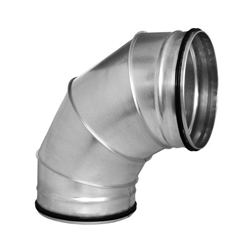 Гидравлический фитинг - BS series - ALNOR Ventilation Systems - раструбный / изогнутый / из алюминия