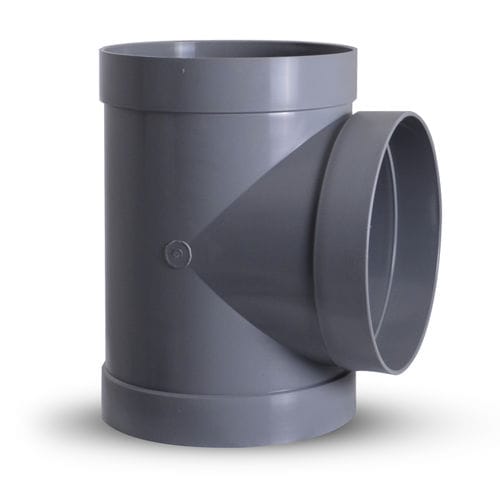 Гидравлический фитинг - PVC-TPCF-90 - ALNOR Ventilation Systems - раструбный / Т-образный / из пластика