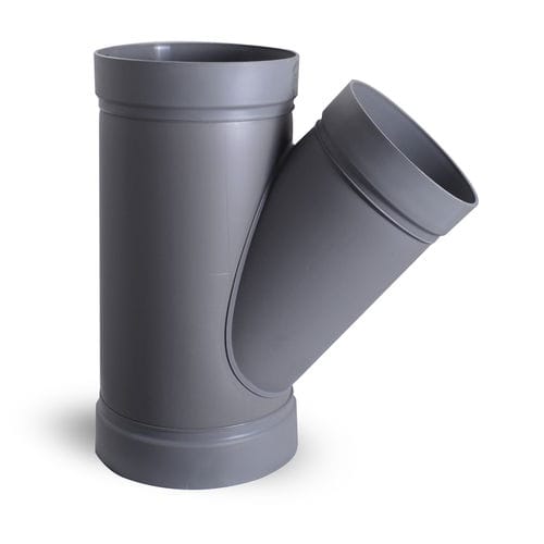 Гидравлический фитинг - PVC-TPVF-45 - ALNOR Ventilation Systems - раструбный / под углом 45° / в форме Y